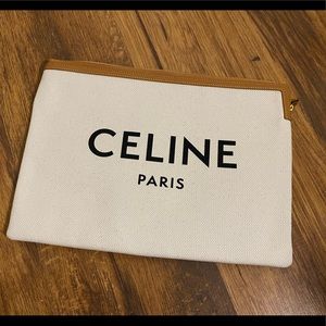 Celine 2020 Large Pouch canvas